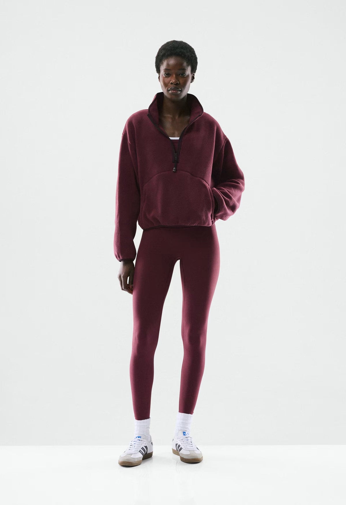 Terrain 1/2 Zip - Bigfoot Fleece - GALA PLUM