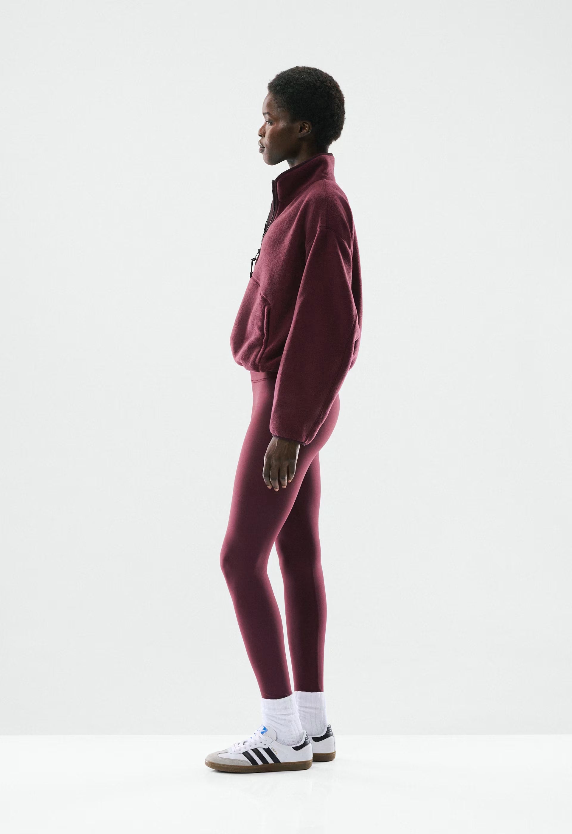 Terrain 1/2 Zip - Bigfoot Fleece - GALA PLUM