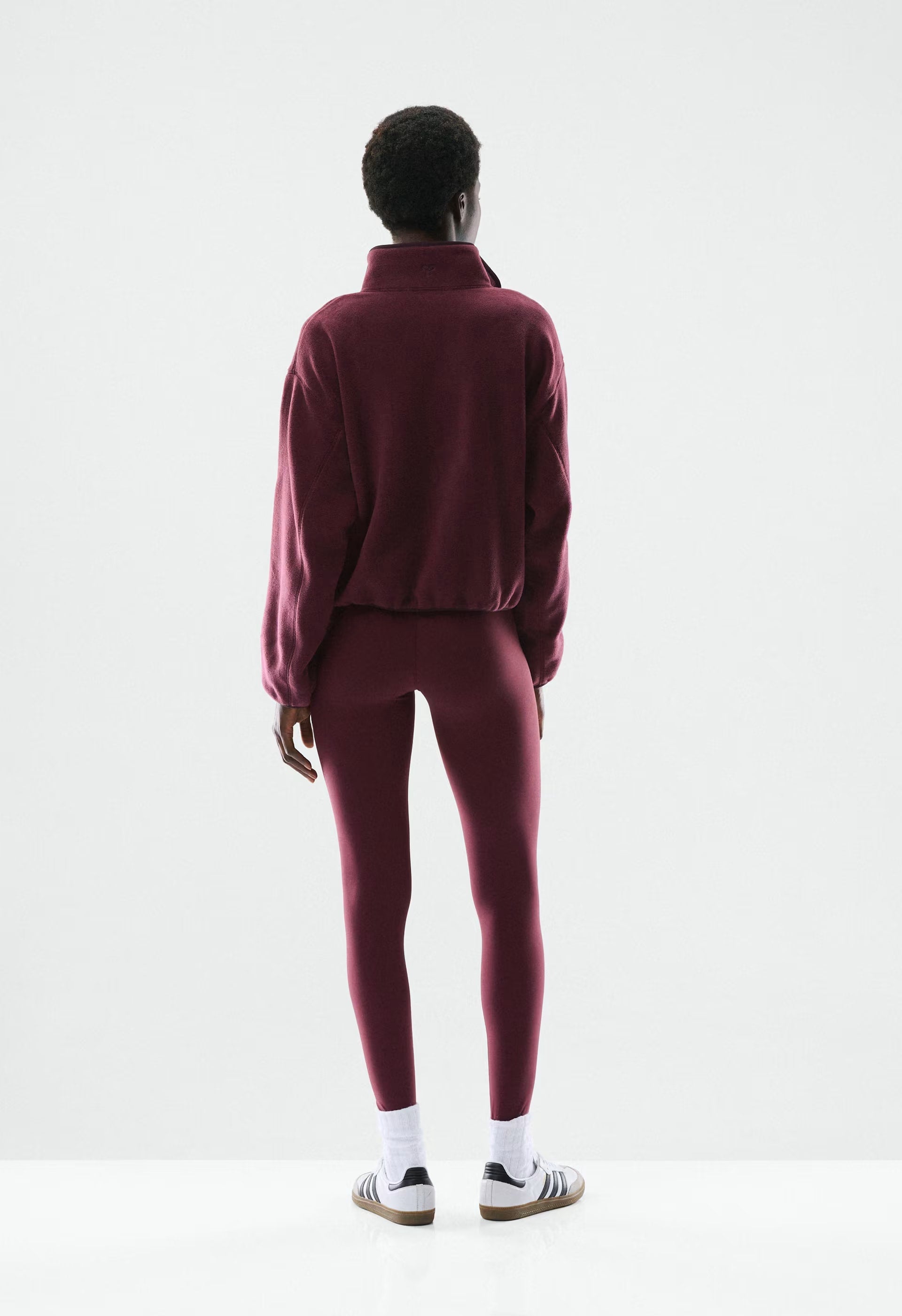 Terrain 1/2 Zip - Bigfoot Fleece - GALA PLUM