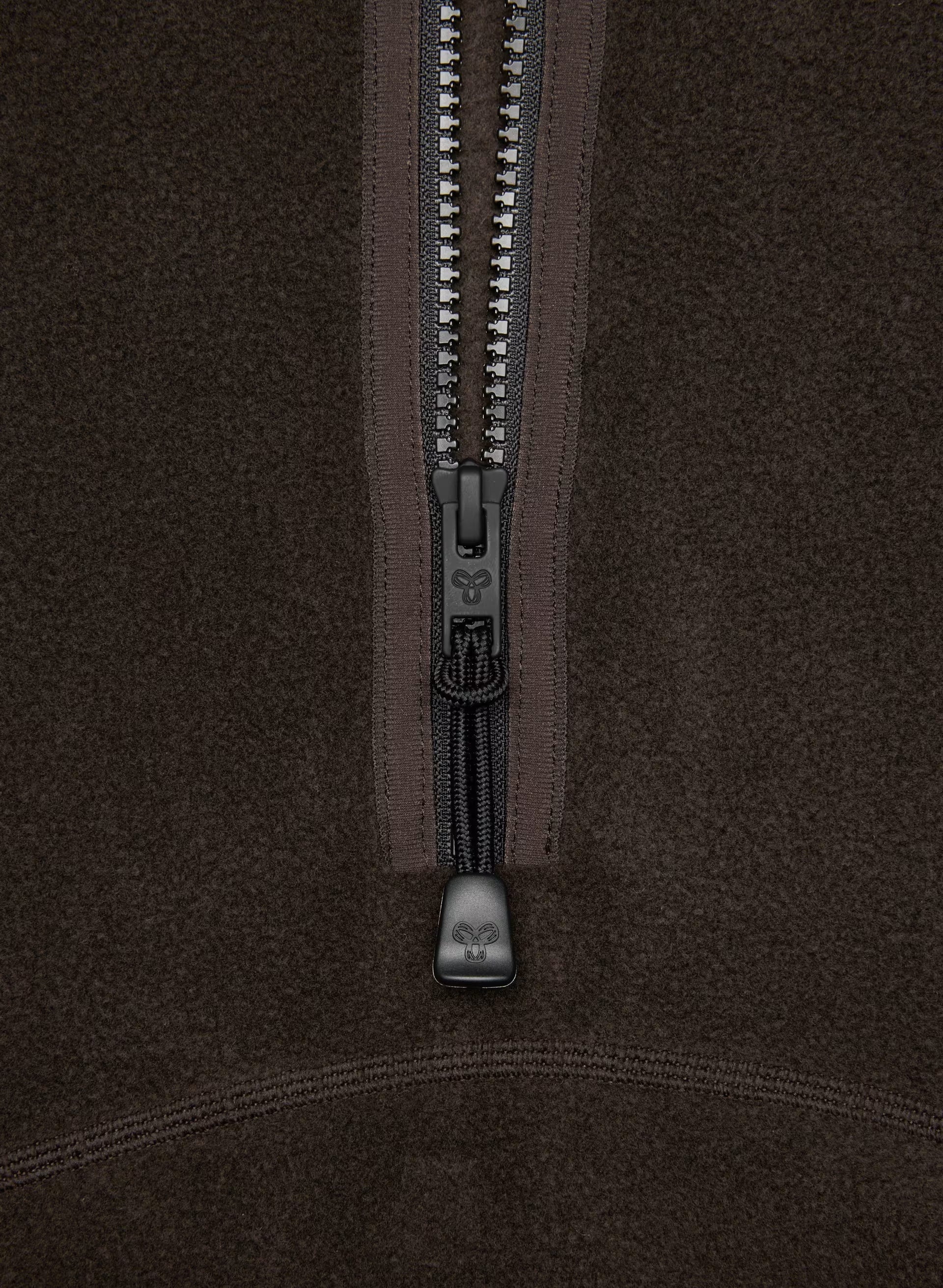 Terrain 1/2 Zip - Bigfoot Fleece - CACAO NIB BROWN