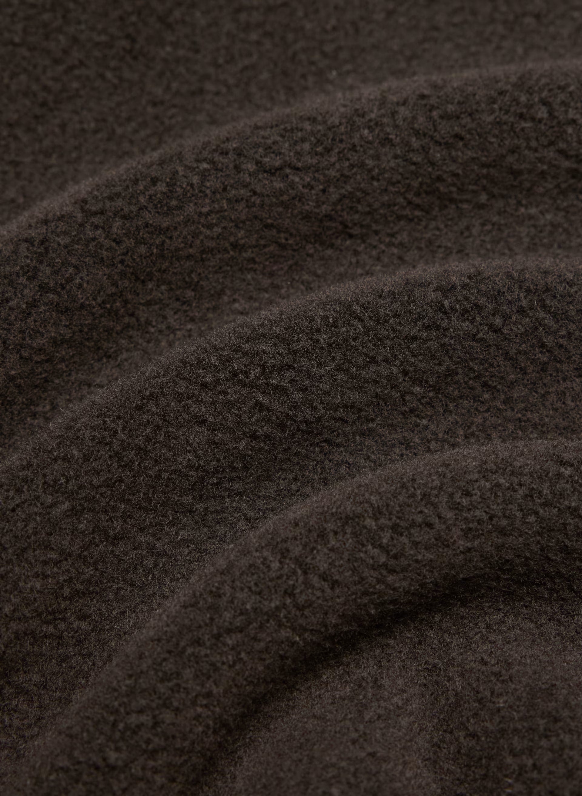 Terrain 1/2 Zip - Bigfoot Fleece - CACAO NIB BROWN