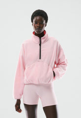 Terrain 1/2 Zip - Bigfoot Fleece - MAGNOLIA