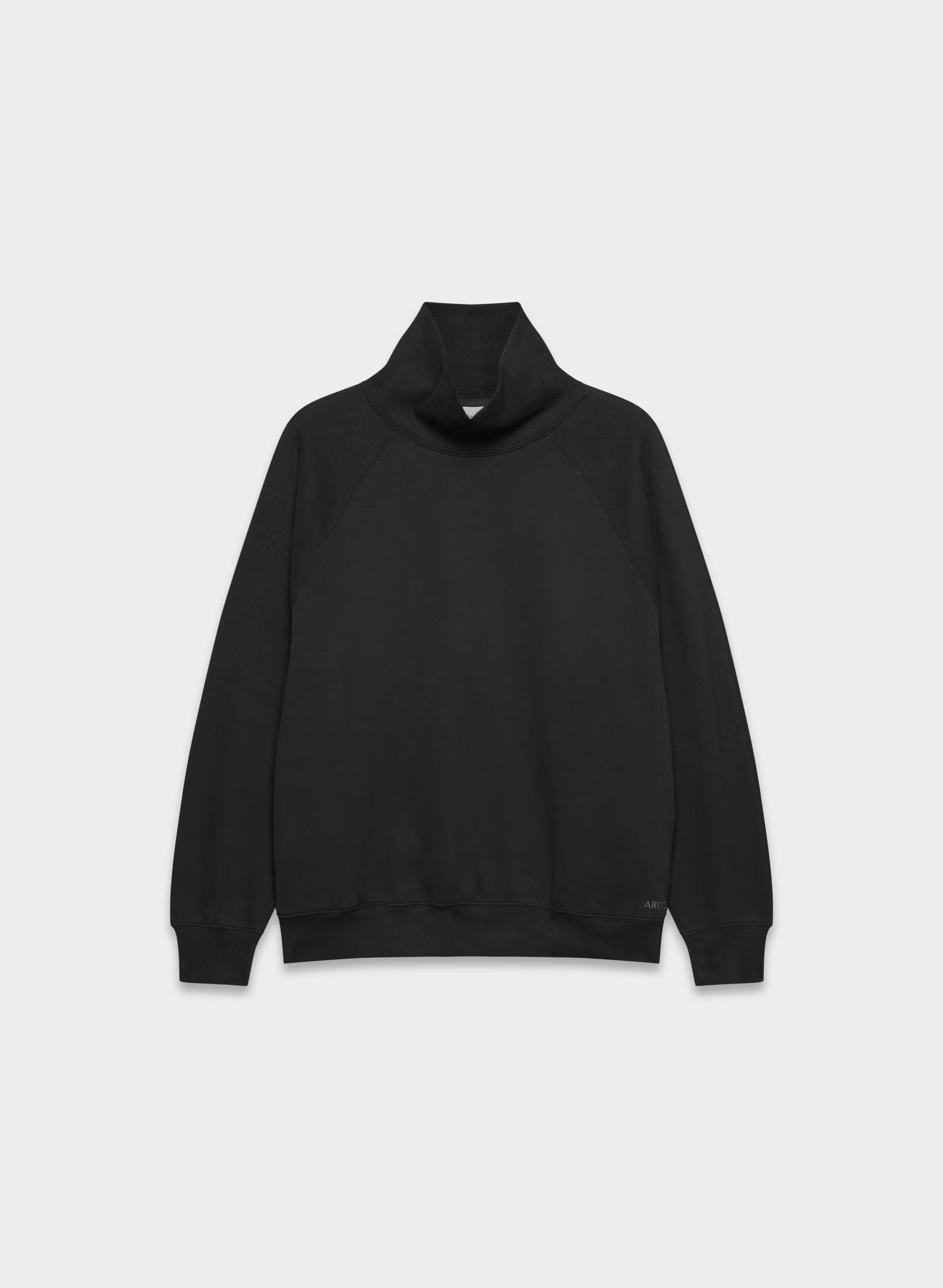 Cozy Sweatfleece Mega Raglan™ Funnel Neck - BLACK