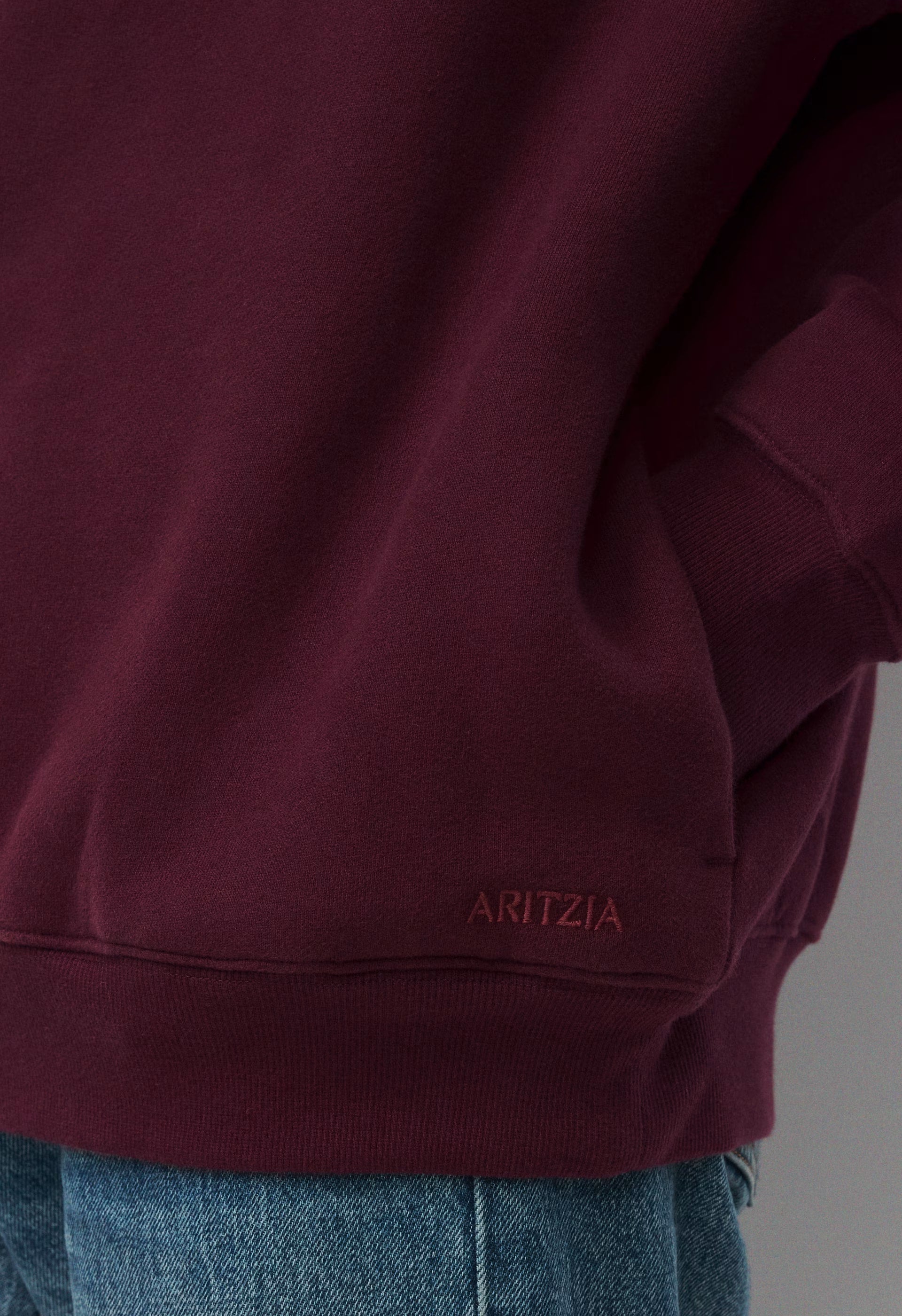 Cozy Sweatfleece Mega Raglan™ Funnel Neck - GALA PLUM