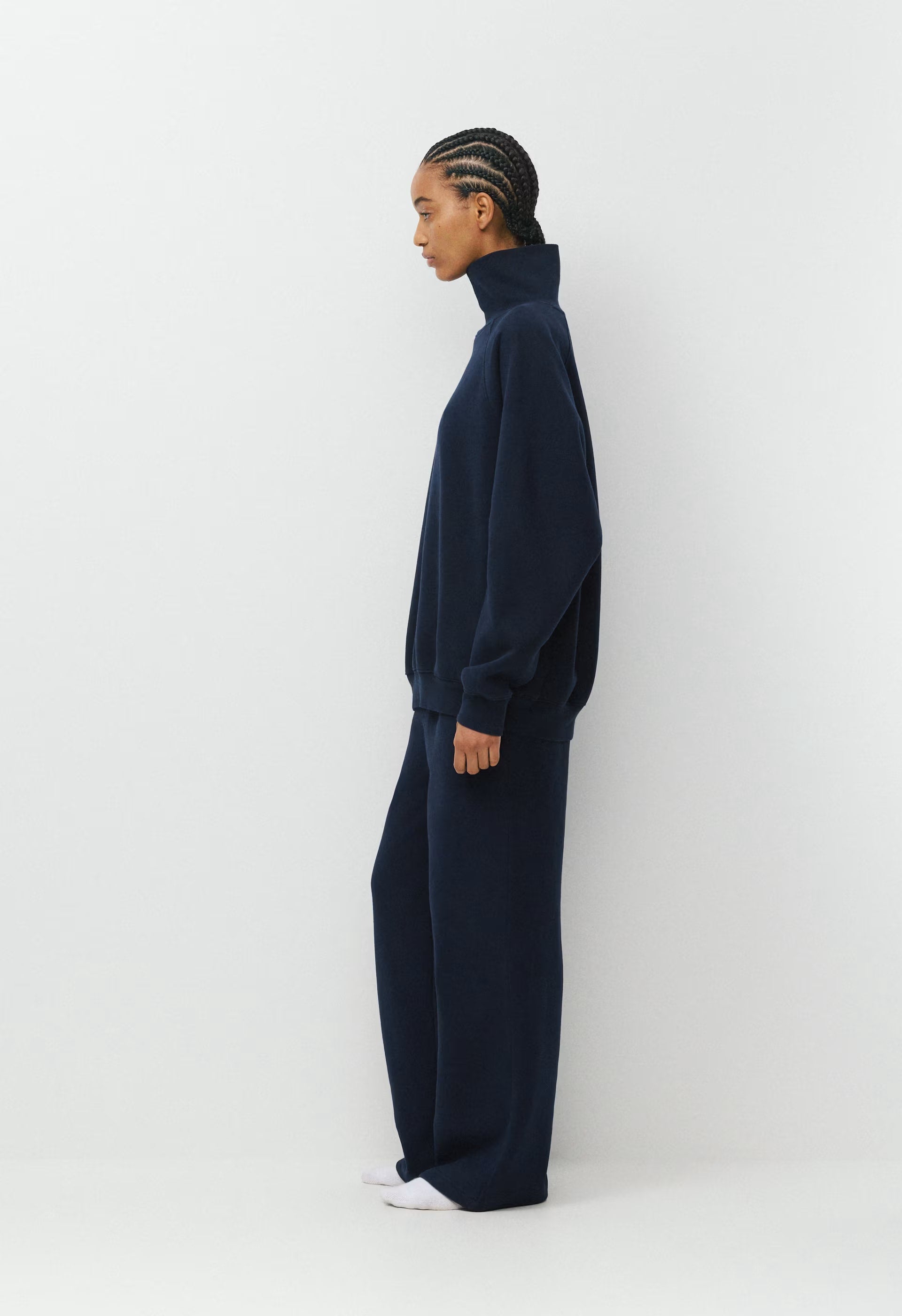 Cozy Sweatfleece Mega Raglan™ Funnel Neck - ADMIRAL NAVY