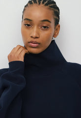 Cozy Sweatfleece Mega Raglan™ Funnel Neck - ADMIRAL NAVY