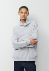 Cozy Sweatfleece Mega Raglan™ Funnel Neck - HEATHER CHROME