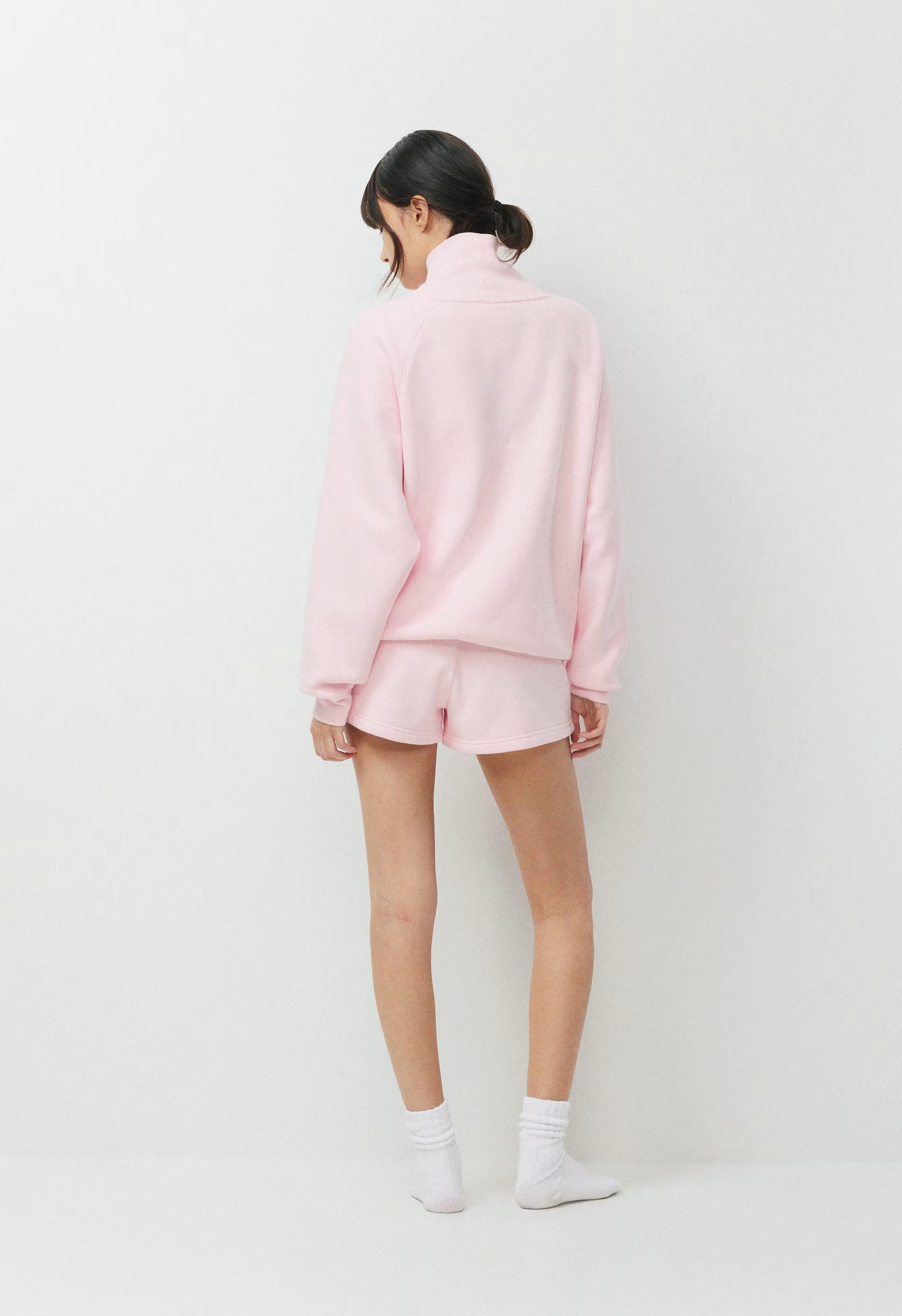 Cozy Sweatfleece Mega Raglan™ Funnel Neck - MAGNOLIA