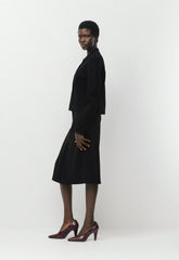 Society Cardigan - Wonder Yarn - BLACK