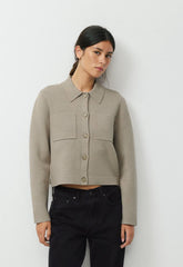 Society Cardigan - Wonder Yarn - HEATHER NOMAD TAUPE