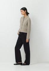 Society Cardigan - Wonder Yarn - HEATHER NOMAD TAUPE