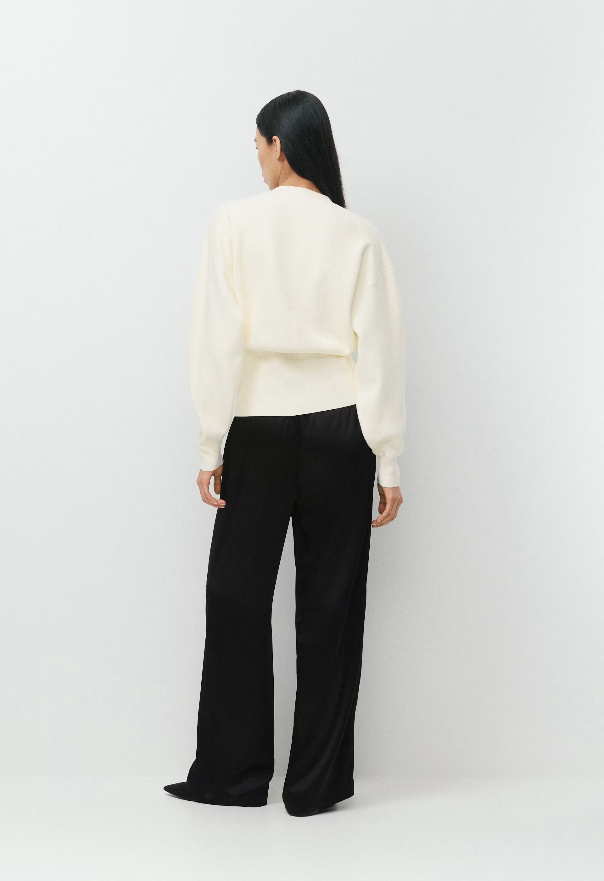 Tribeca Cardigan - Wonder Yarn - LIGHT BIRCH