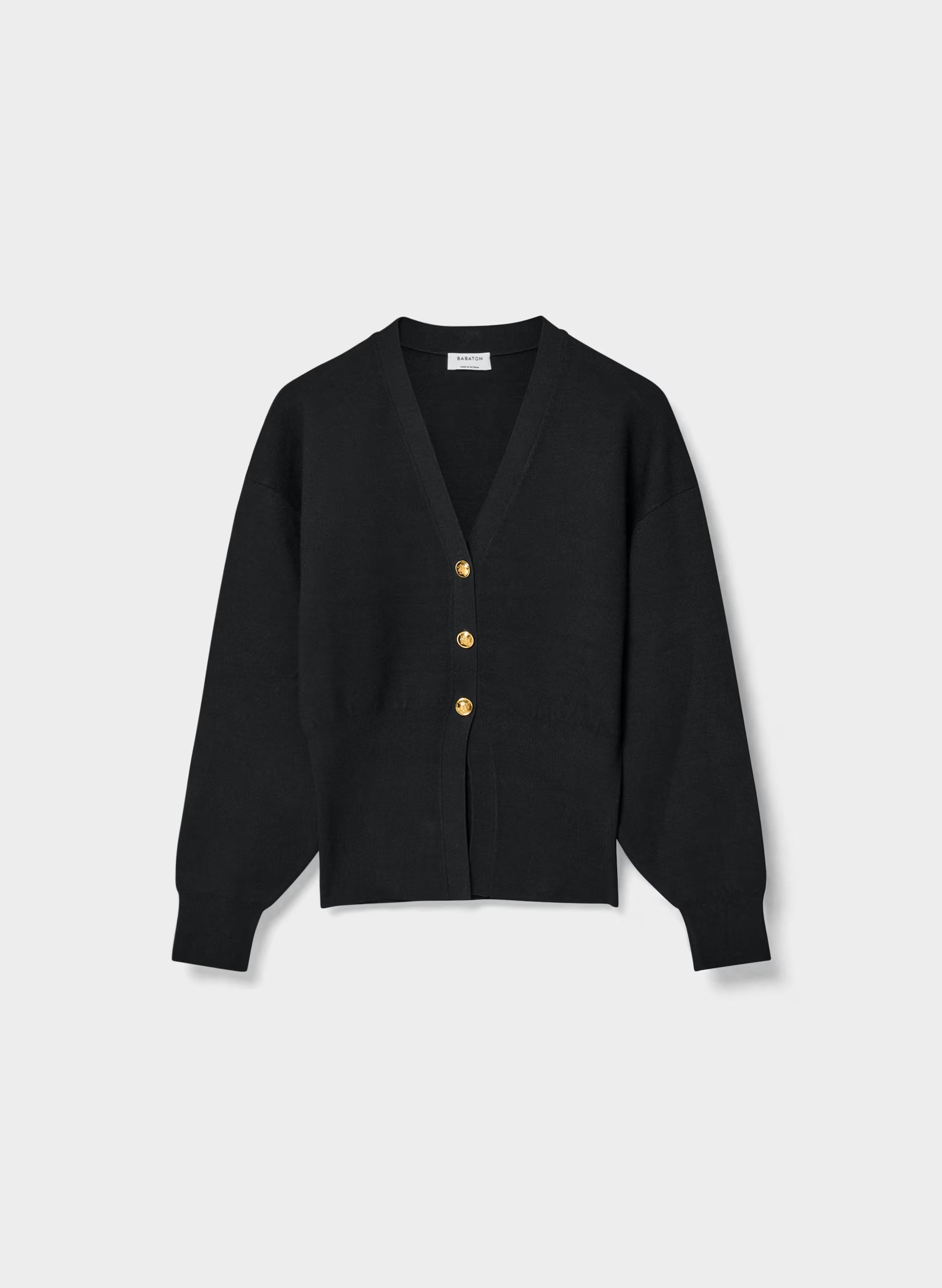 Tribeca Cardigan - Wonder Yarn - BLACK