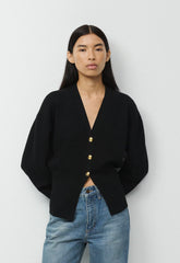 Tribeca Cardigan - Wonder Yarn - BLACK