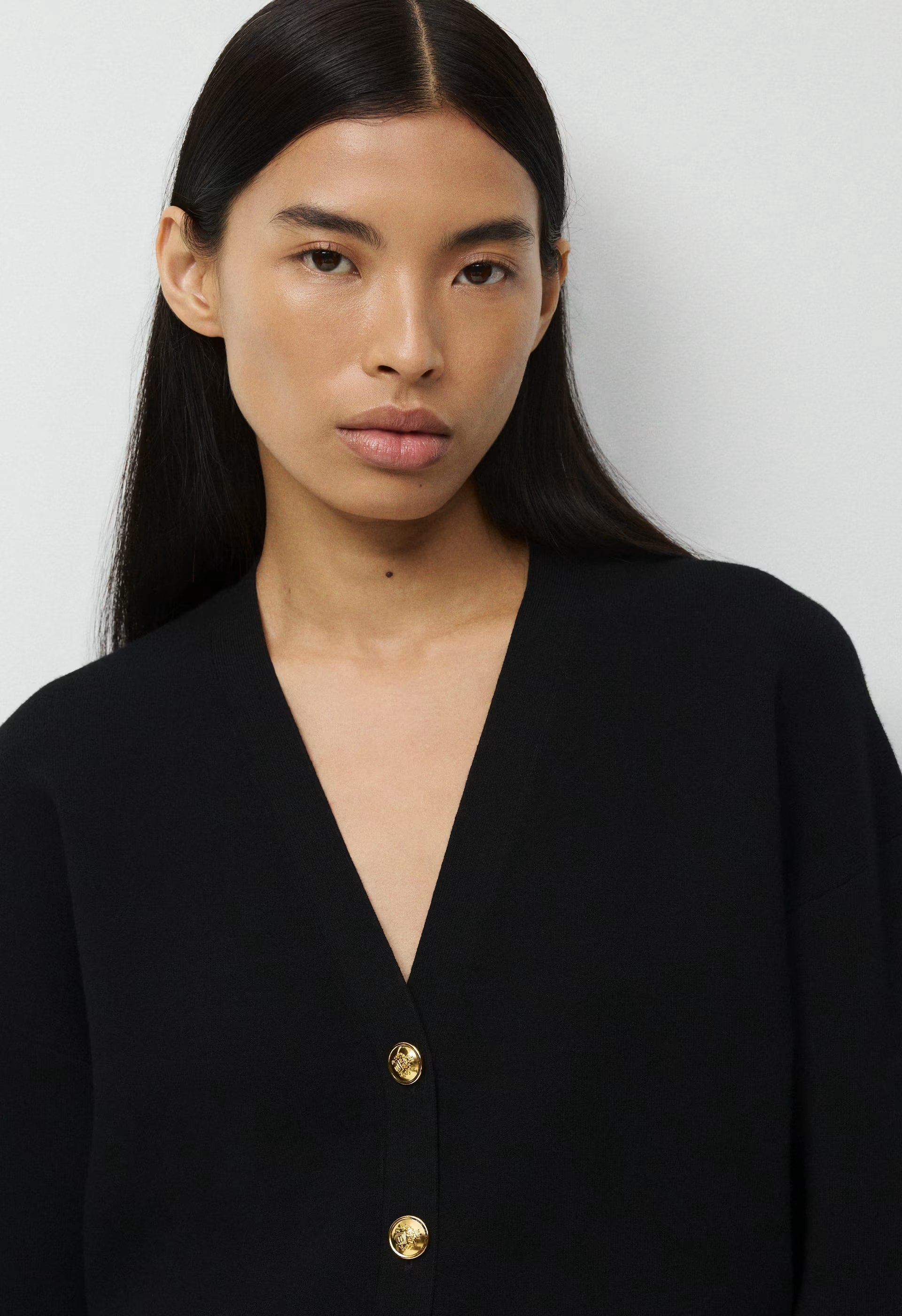 Tribeca Cardigan - Wonder Yarn - BLACK