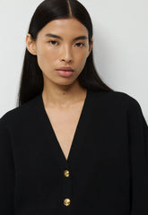 Tribeca Cardigan - Wonder Yarn - BLACK