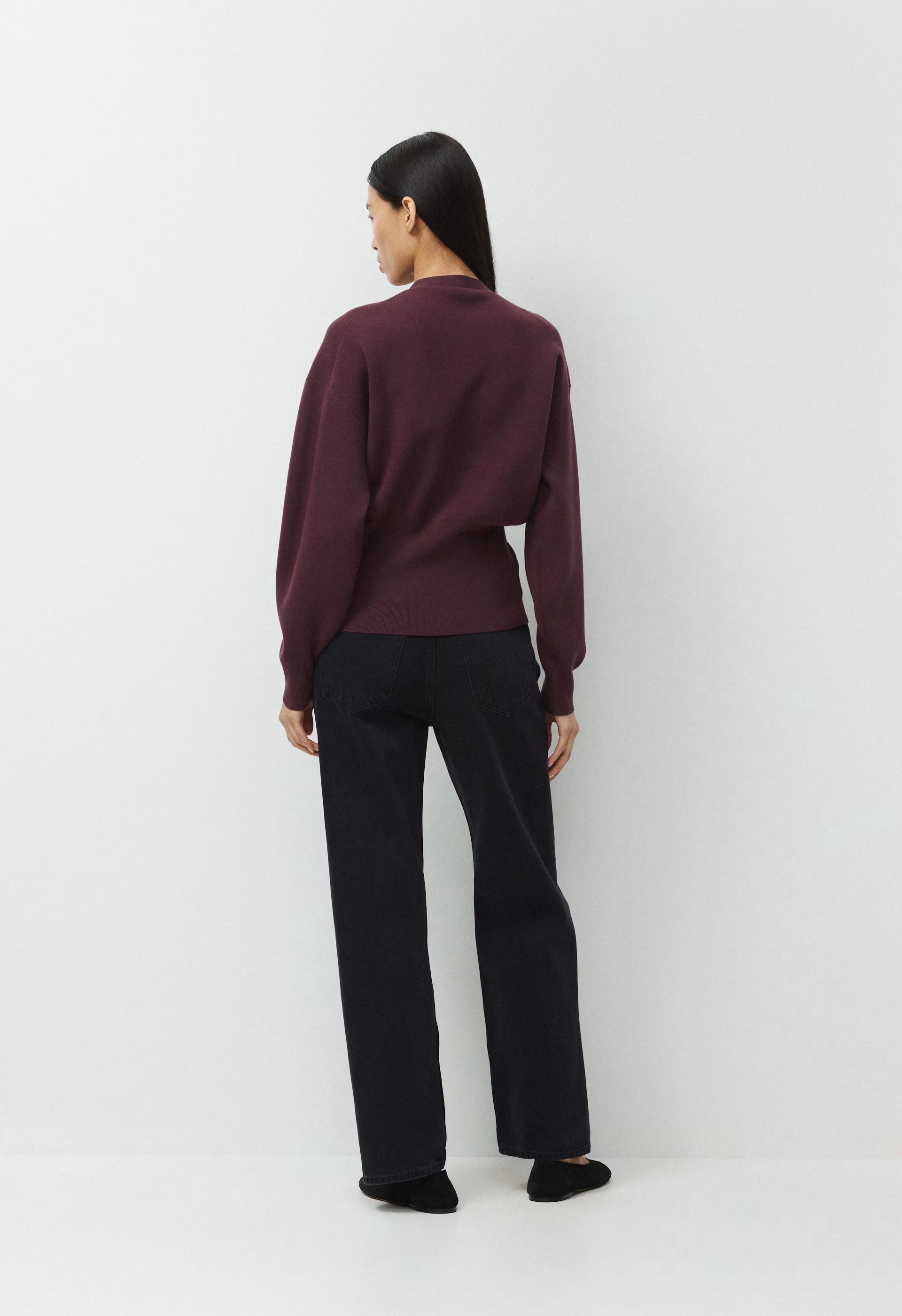Tribeca Cardigan - Wonder Yarn - GALA PLUM