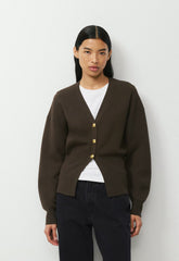 Tribeca Cardigan - Wonder Yarn - CACAO NIB BROWN