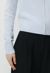 Essential Cashmere Idyllic Zip Hoodie - PLEIN AIR