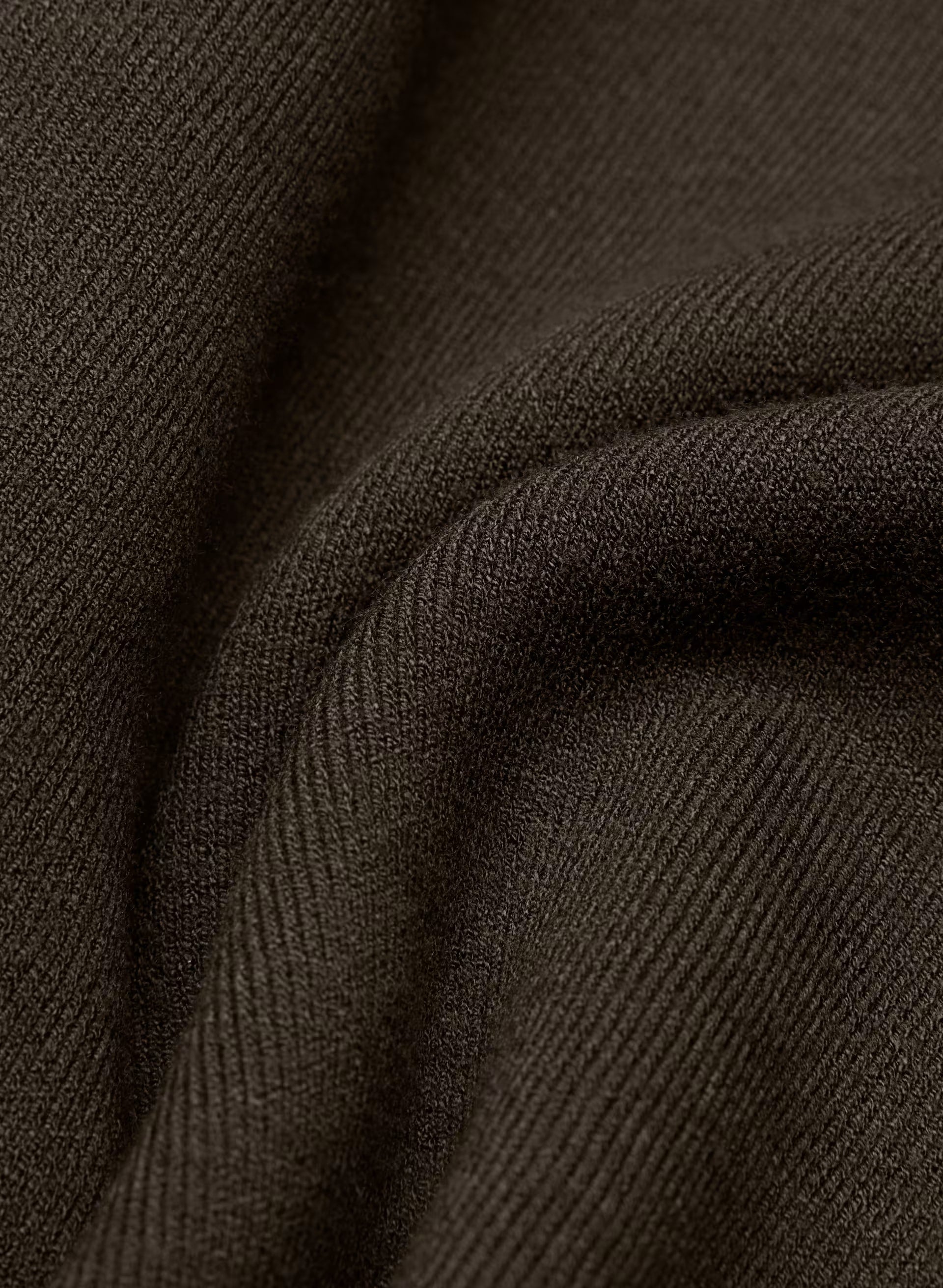 Village Mockneck - Wonder Yarn - CACAO NIB BROWN
