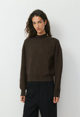 Village Mockneck - Wonder Yarn - CACAO NIB BROWN