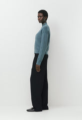 Village Mockneck - Wonder Yarn - BLUE MIRAGE