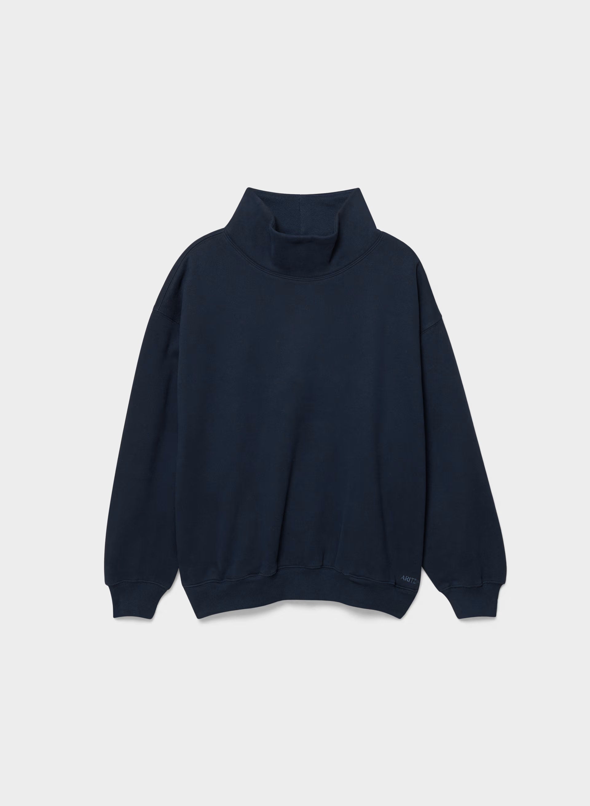 Cozy Sweatfleece Mega Funnel Neck - ADMIRAL NAVY