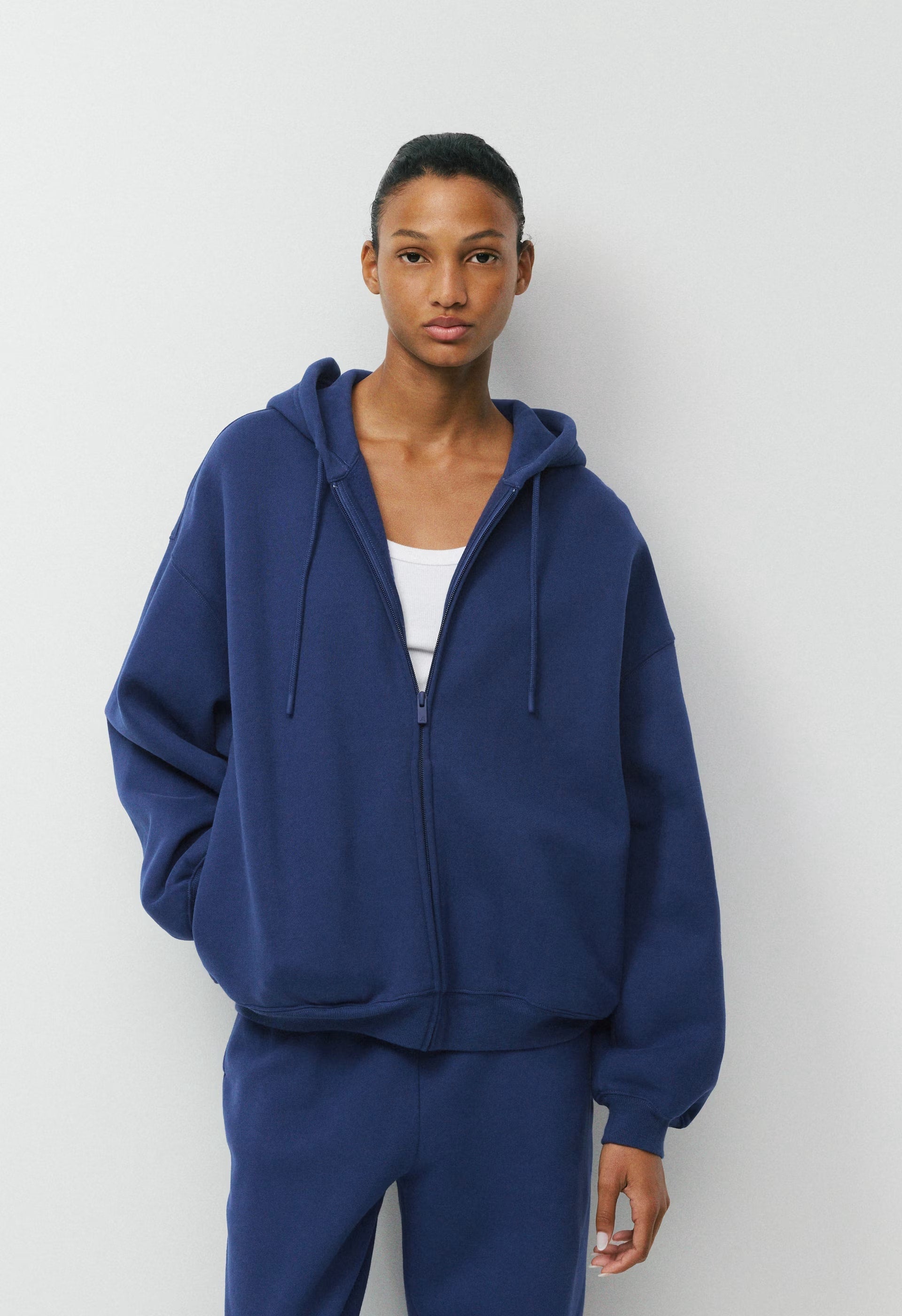 Cozy Sweatfleece Mega Zip Hoodie - LIVED-IN DUSTY MAUVE