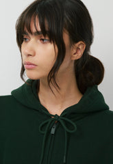 Cozy Sweatfleece Mega Zip Hoodie - FIGTREE GREEN