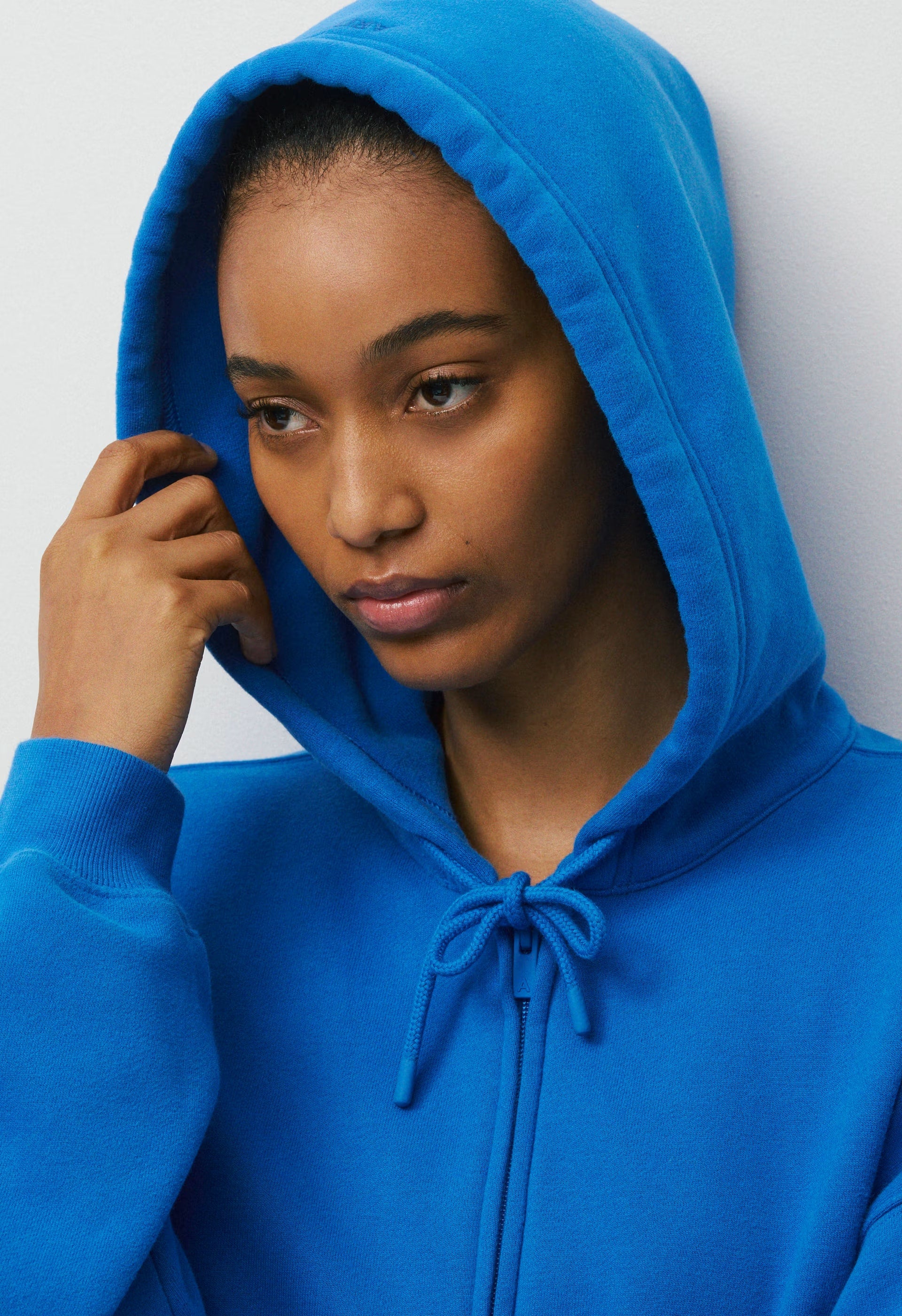Cozy Sweatfleece Mega Zip Hoodie - LAZULI BLUE