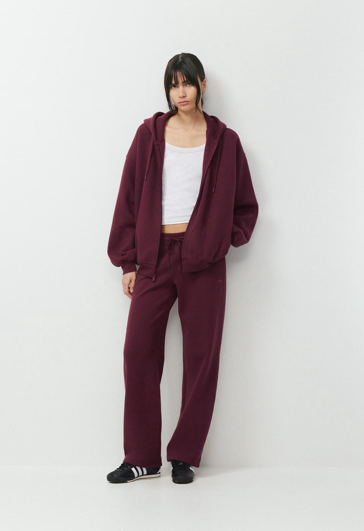 Cozy Sweatfleece Mega Zip Hoodie - GALA PLUM