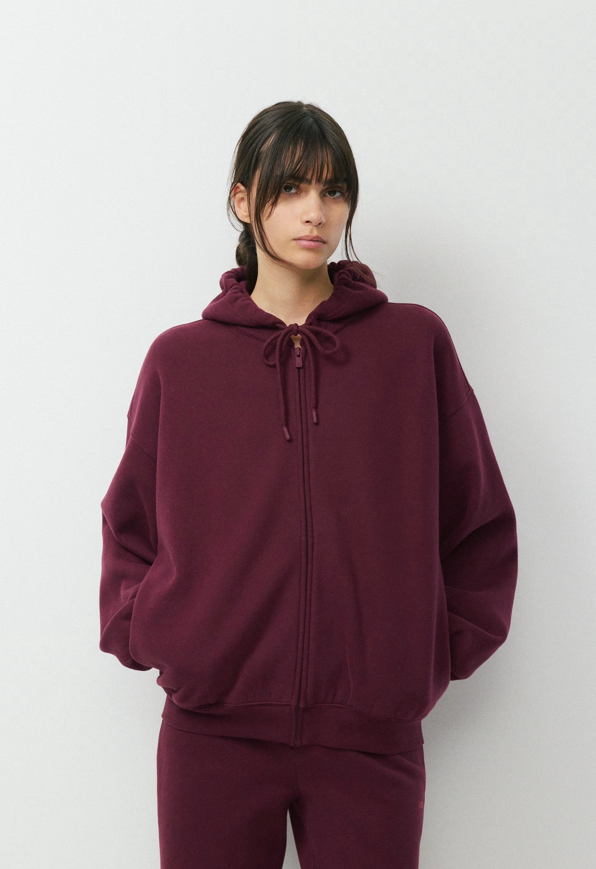 Cozy Sweatfleece Mega Zip Hoodie - GALA PLUM