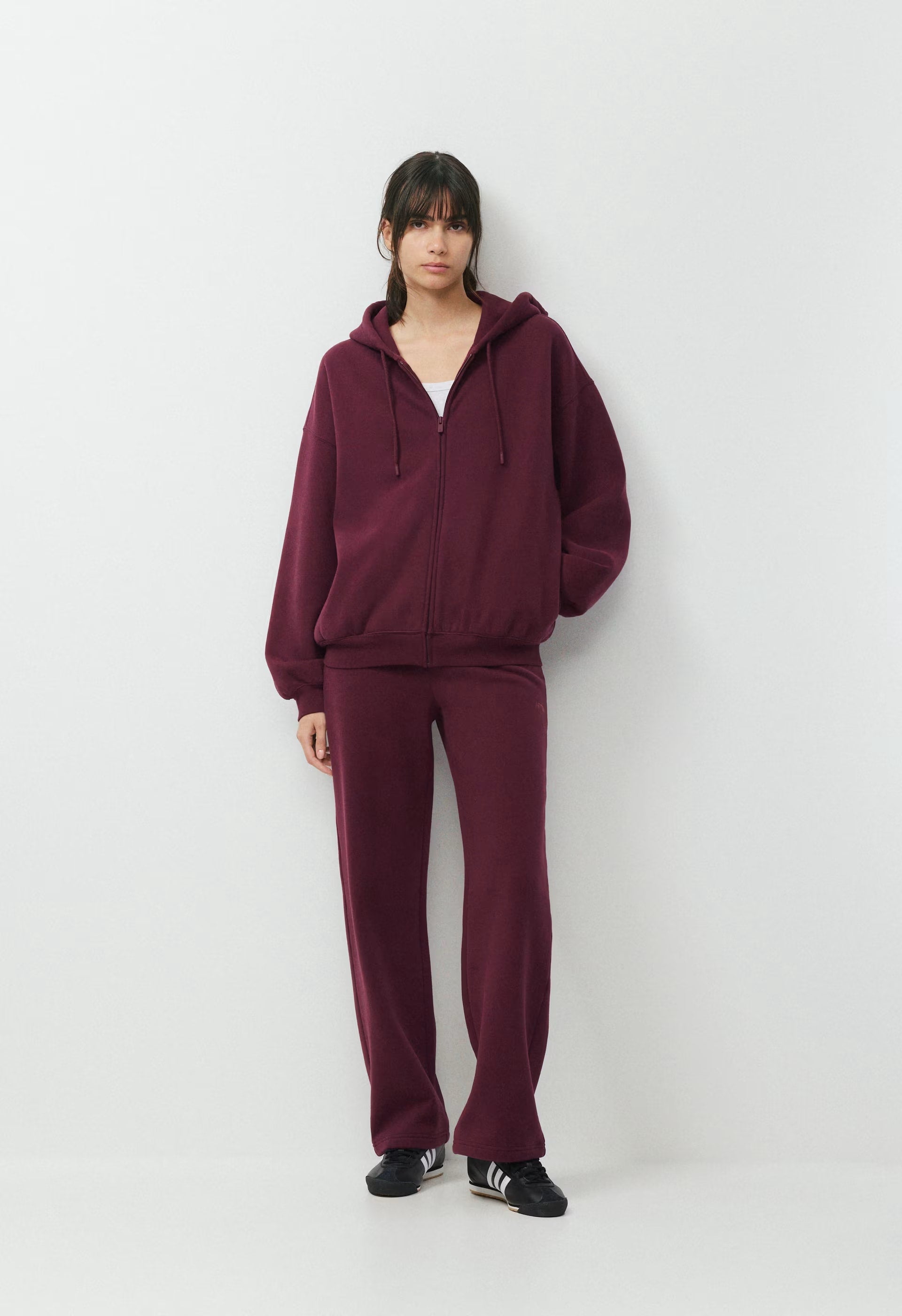 Cozy Sweatfleece Mega Zip Hoodie - GALA PLUM