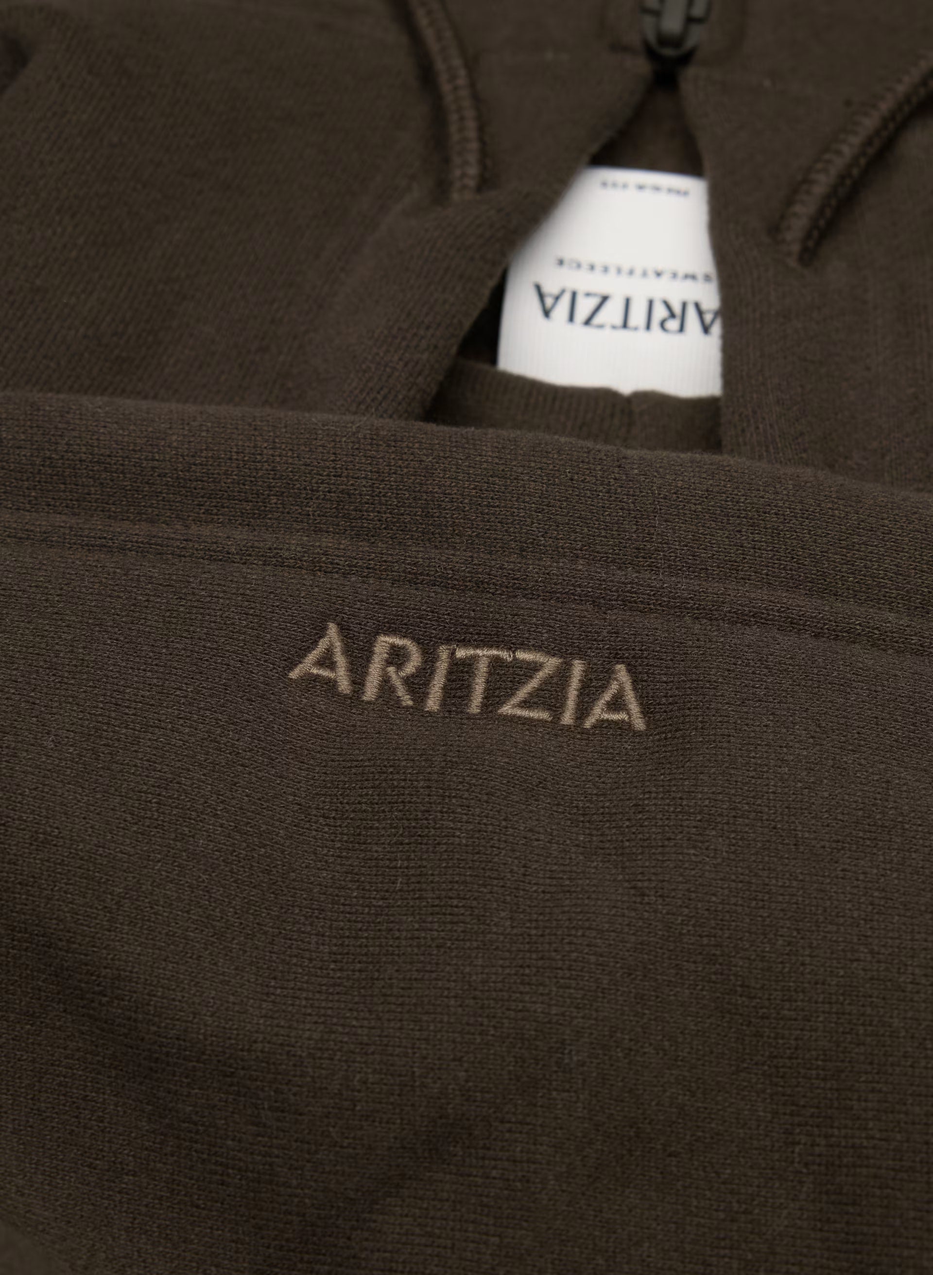 Cozy Sweatfleece Mega Zip Hoodie - CACAO NIB BROWN