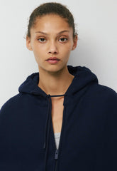 Cozy Sweatfleece Mega Zip Hoodie - ADMIRAL NAVY