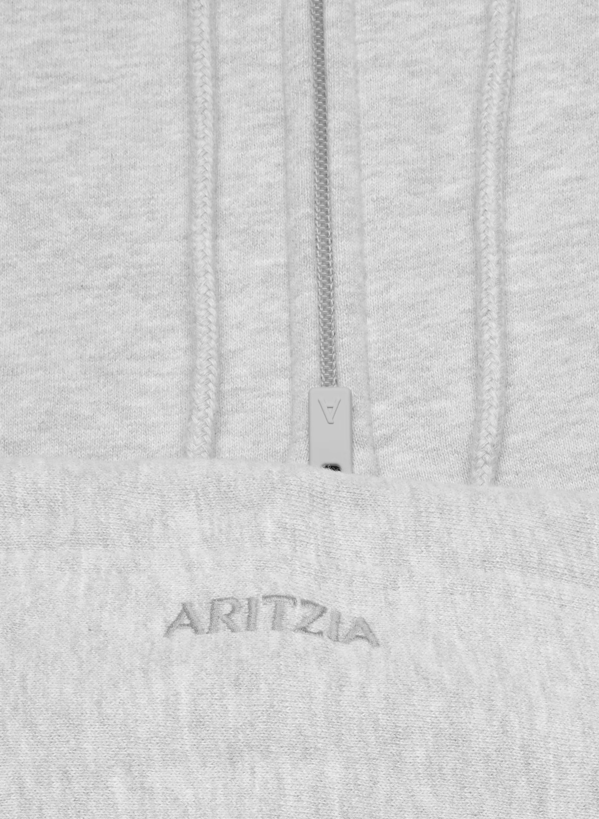 Cozy Sweatfleece Mega Zip Hoodie - HEATHER CHROME