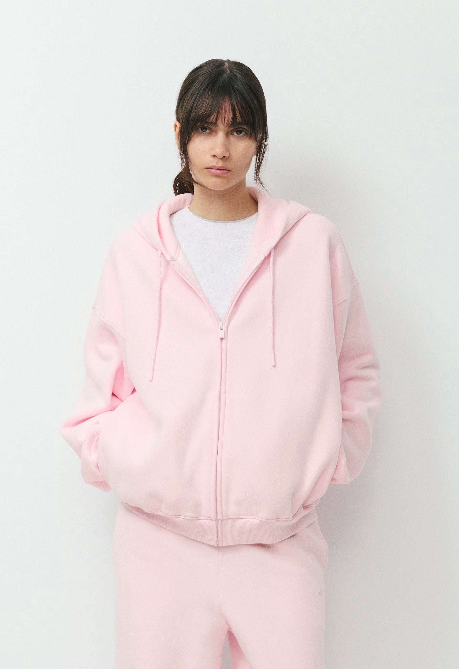 Cozy Sweatfleece Mega Zip Hoodie - MAGNOLIA