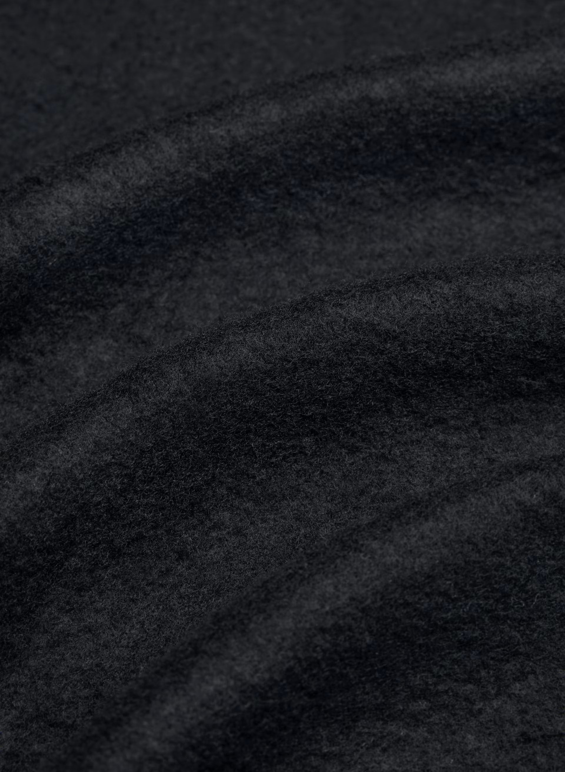 Cozy Sweatfleece Mega Cinch Zip-Up - BLACK