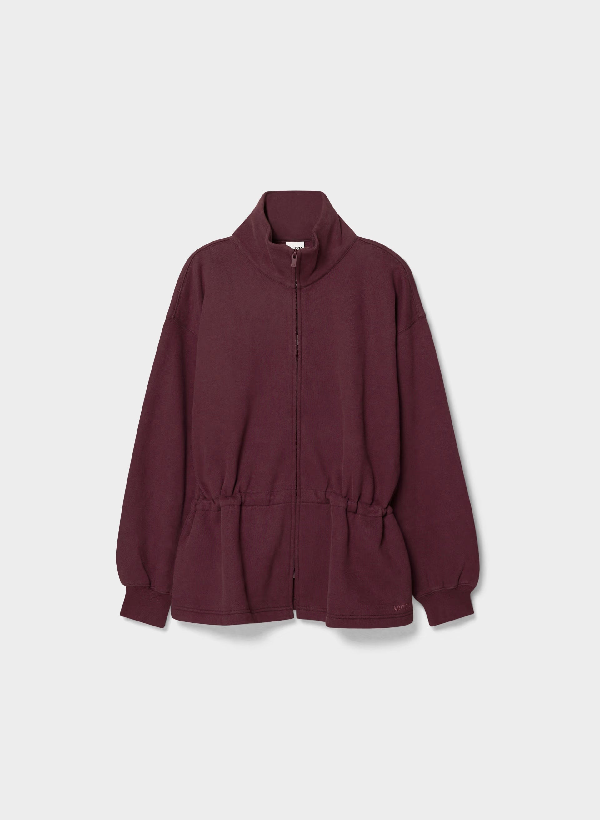 Cozy Sweatfleece Mega Cinch Zip-Up - GALA PLUM