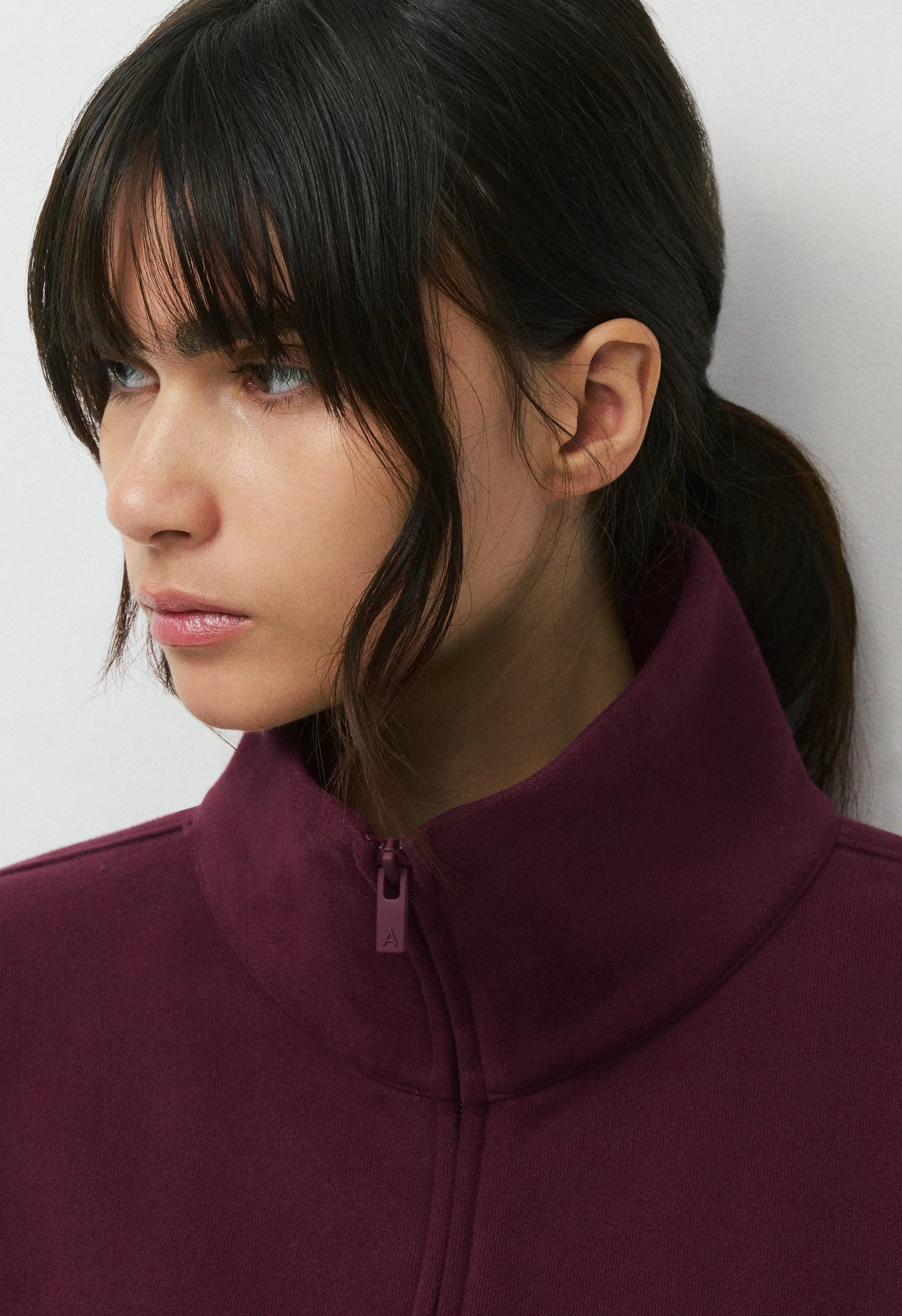 Cozy Sweatfleece Mega Cinch Zip-Up - GALA PLUM