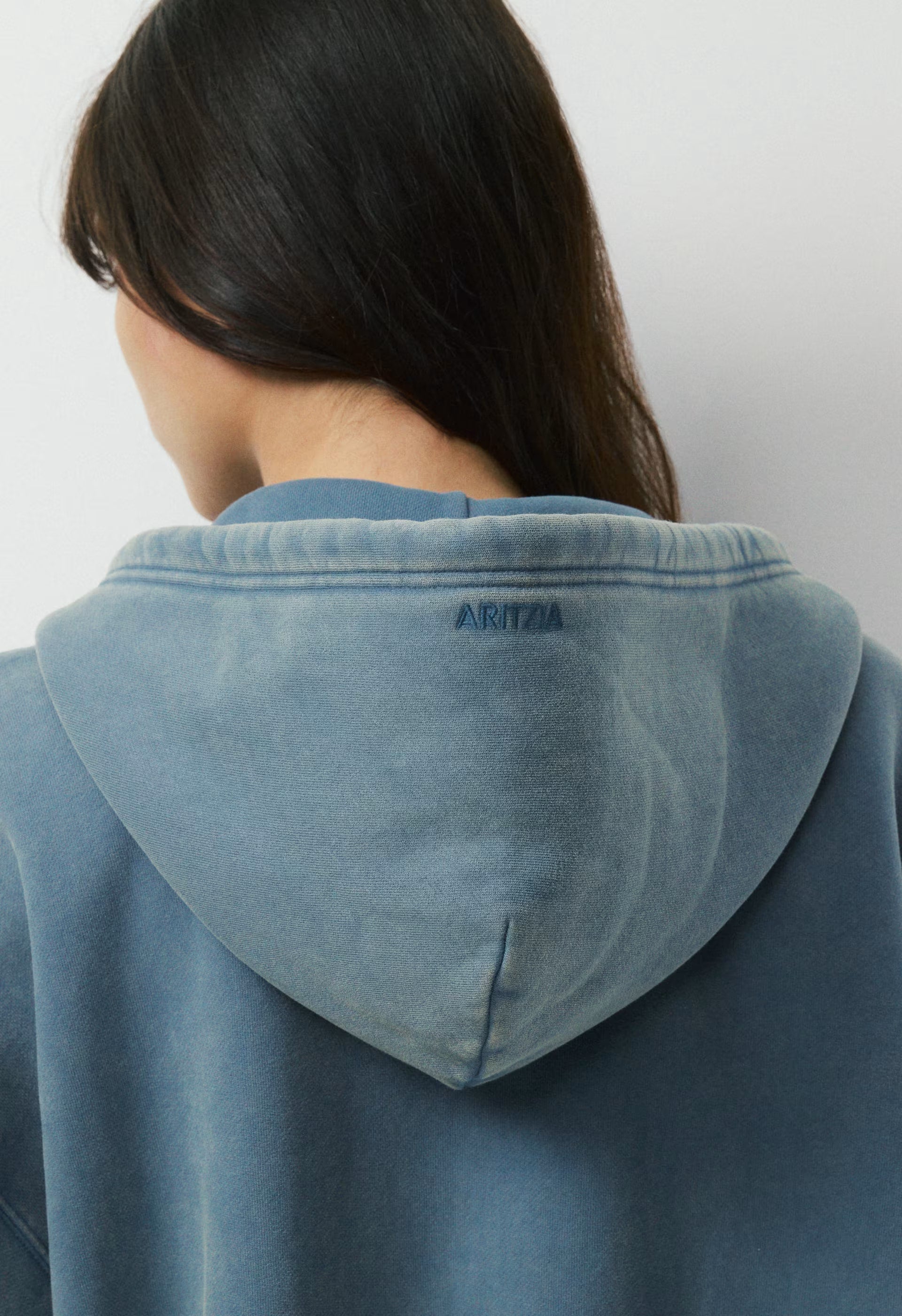 Cozy Sweatfleece Mega Zip Hoodie - LIVED-IN BLUE MIRAGE