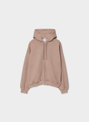 Cozy Sweatfleece Mega Zip Hoodie - LIVED-IN DUSTY MAUVE
