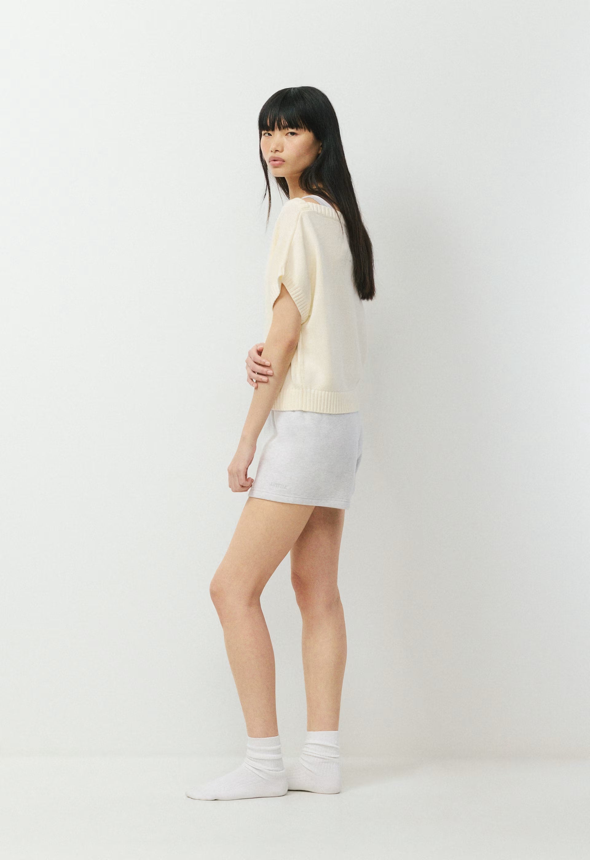 Essential Sky Cotton™ Hermosa Top - LIGHT BIRCH