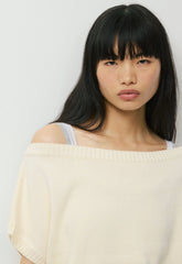 Essential Sky Cotton™ Hermosa Top - LIGHT BIRCH