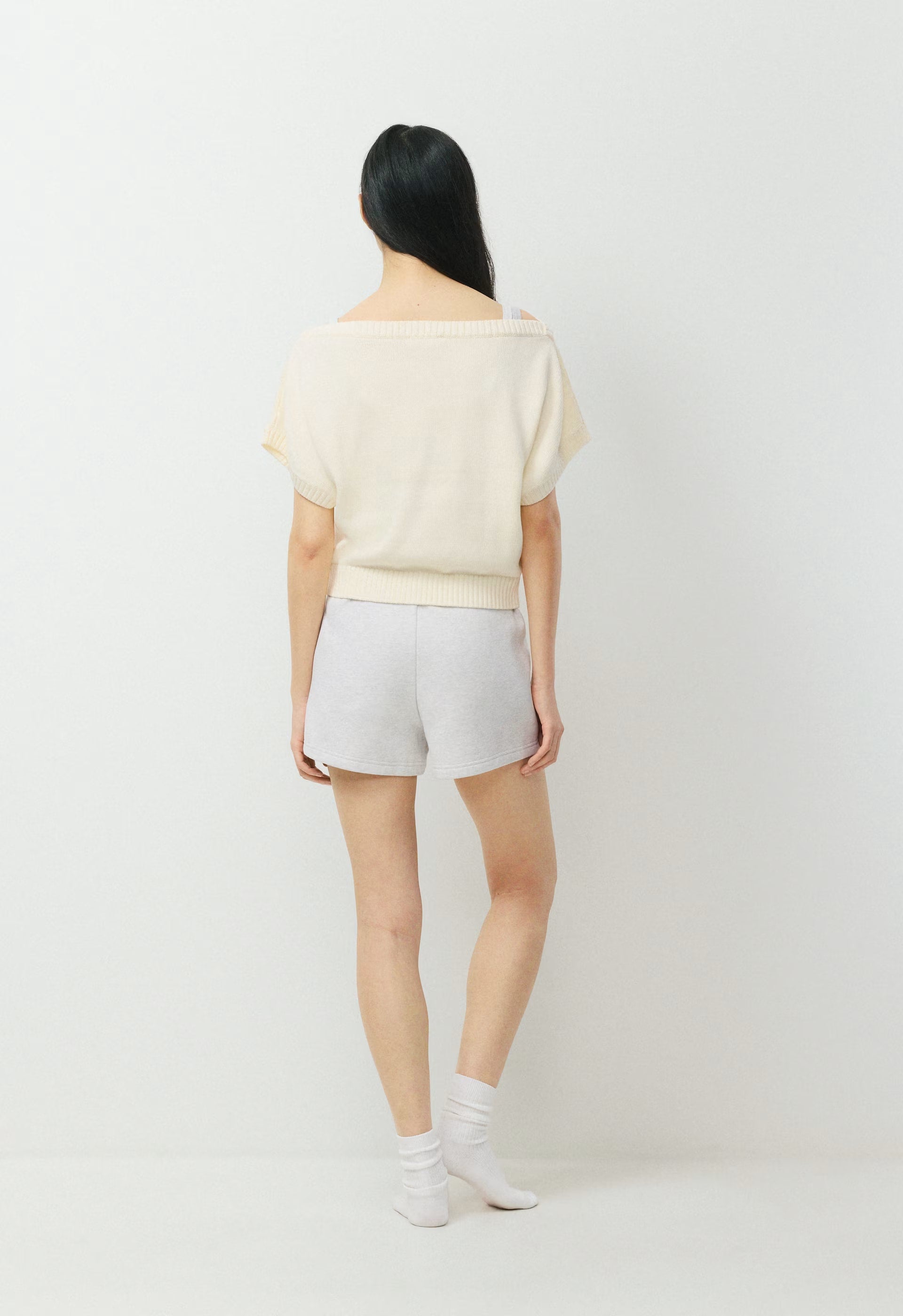 Essential Sky Cotton™ Hermosa Top - LIGHT BIRCH