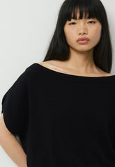 Essential Sky Cotton™ Hermosa Top - BLACK