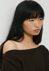 Essential Sky Cotton™ Hermosa Top - CACAO NIB BROWN