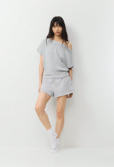 Essential Sky Cotton™ Hermosa Top - HEATHER CHROME
