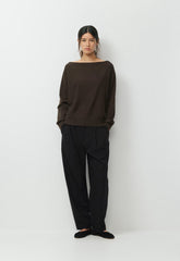 Inspiration Sweater - Wonder Yarn - CACAO NIB BROWN