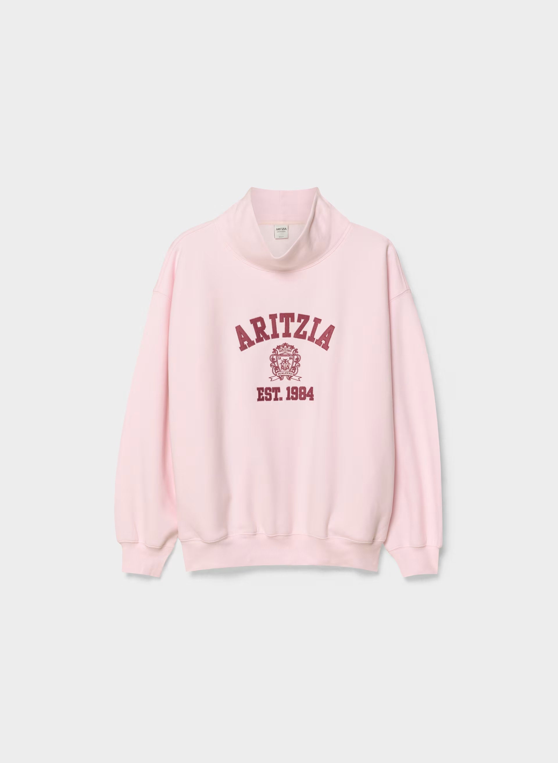 Cozy Sweatfleece Mega Funnel Neck - MAGNOLIA/OPERA ROSE